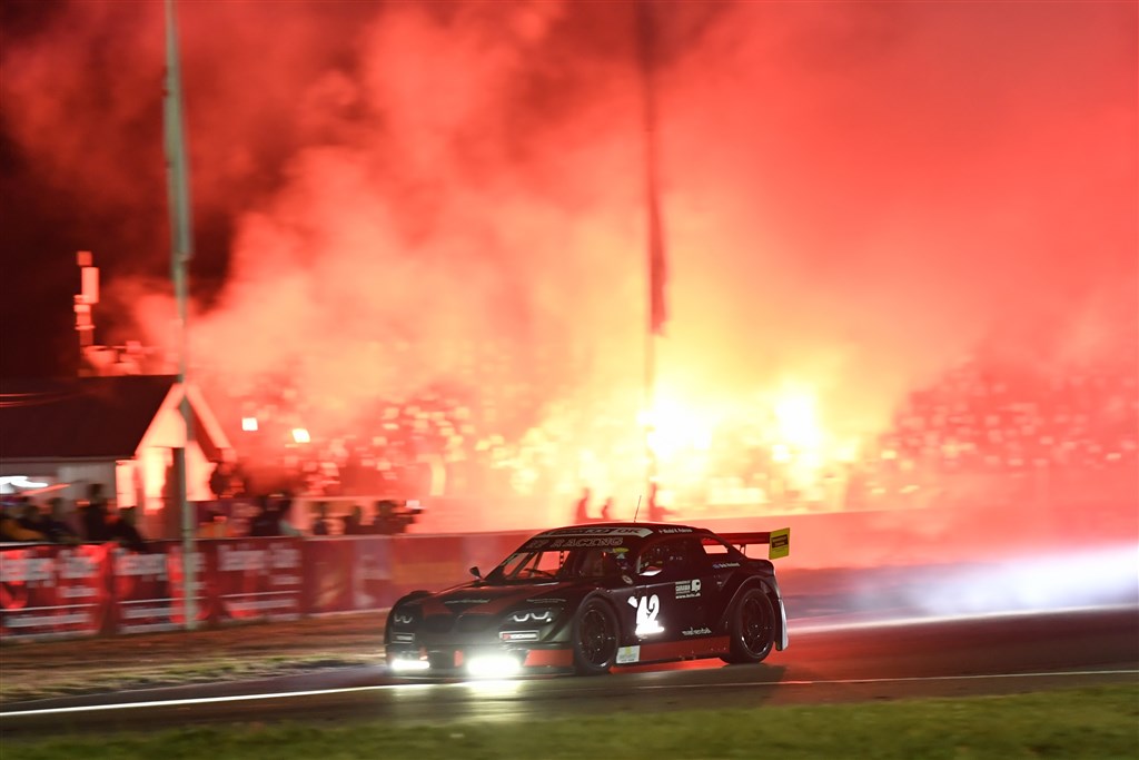 Nicolai Nygaard Pedersen vandt Super 2L-klassen i den stemningsfulde finale.
(Foto: Morten Kimer Hansen)